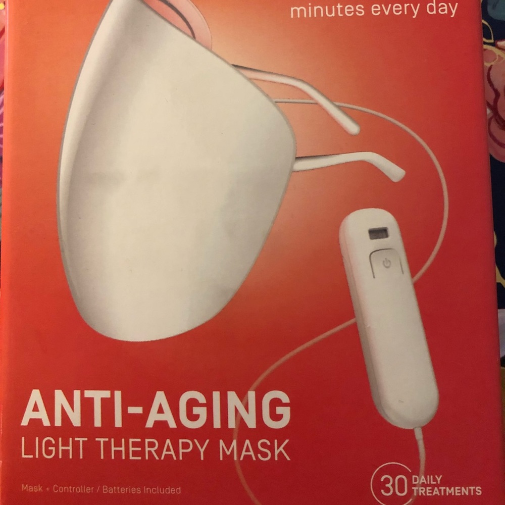 Anti-Aging light therapy mask. In box - never used